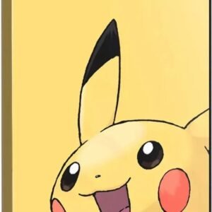 Ultra PRO Pokémon Pikachu Verzamelmap – 4 Pocket – 80 Kaarten + 4 Oversized Kaarten – Pokémon Kaartenmap