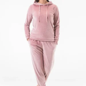 Velours Huispak Dames met Capuchon – Gaubert® - 2602